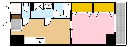 アークオプス阪東橋の間取り画像