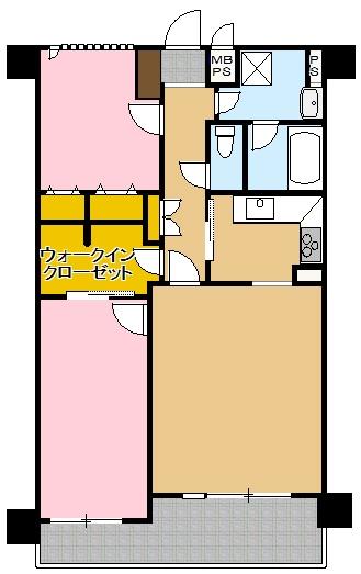 クリオ横浜関内壱番館の間取り画像