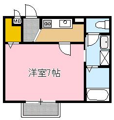 メイプルロードの間取り画像