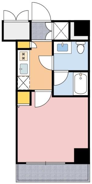 RELUXIA横濱吉野町2の間取り画像