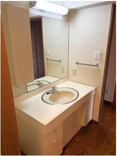 蓮生寺公園通り三番街三号棟　最上階の洗面台・洗面所画像