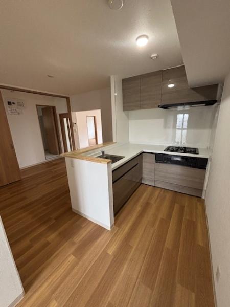 ホームタウン松木17号棟3階のキッチン画像