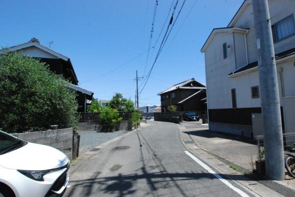 豊川市篠束町郷中の前面道路含む現地写真画像