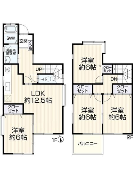豊川市美幸町1丁目の間取り画像