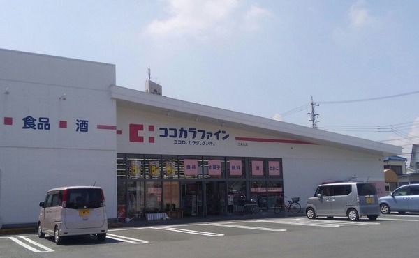 豊橋市曙町23-1期　4号棟のドラッグストア画像