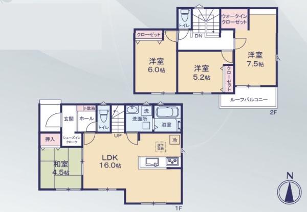 豊橋市多米中町24-1期　4号棟 新築一戸建