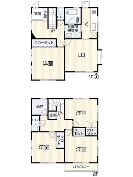 豊川市美園2丁目の間取り画像