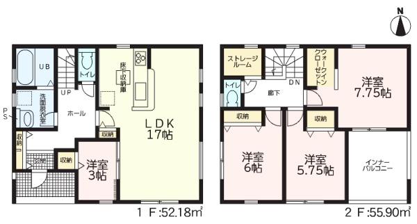 豊橋市高洲町58期　4号棟 新築一戸建