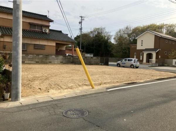 豊橋市杉山町第1期　全1棟の前面道路含む現地写真画像