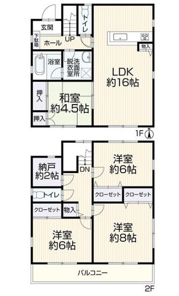 豊橋市野田町野田の間取り画像