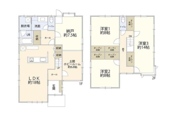 豊橋市北山町の間取り画像