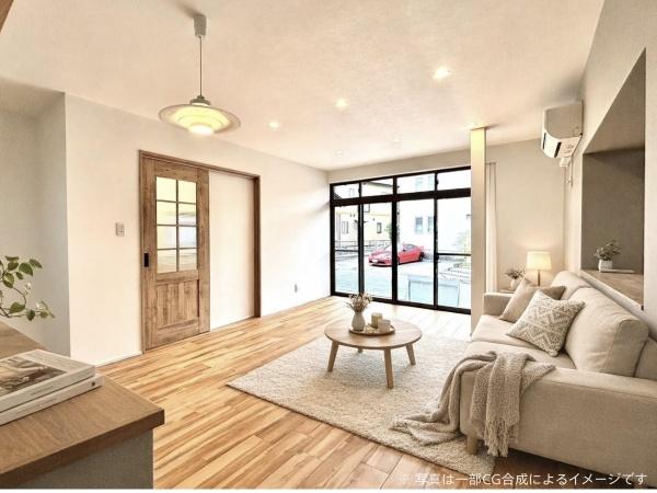 豊橋市北山町のリビング画像