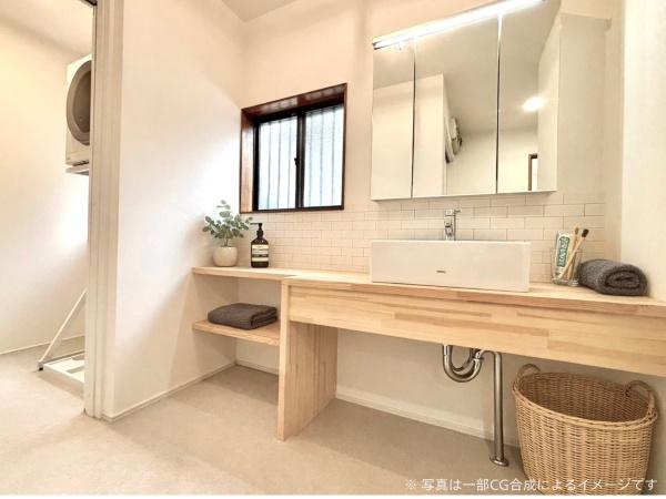 豊橋市北山町の洗面台・洗面所画像