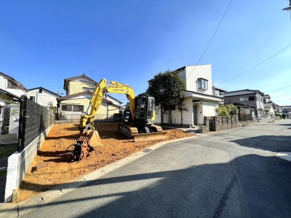 豊橋市西高師町西沢 全1棟の前面道路含む現地写真画像