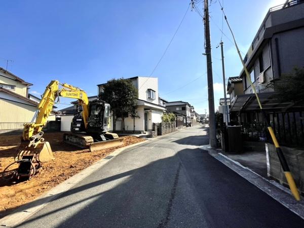豊橋市西高師町西沢 全1棟の前面道路含む現地写真画像