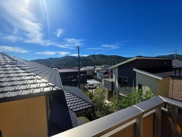 豊川市長沢町大覚の現地からの眺望画像