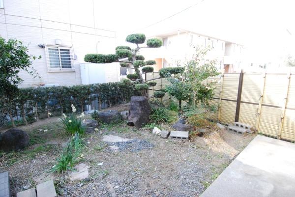 豊橋市高師町字北新切の庭画像