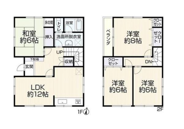 豊橋市多米東町3丁目の間取り画像