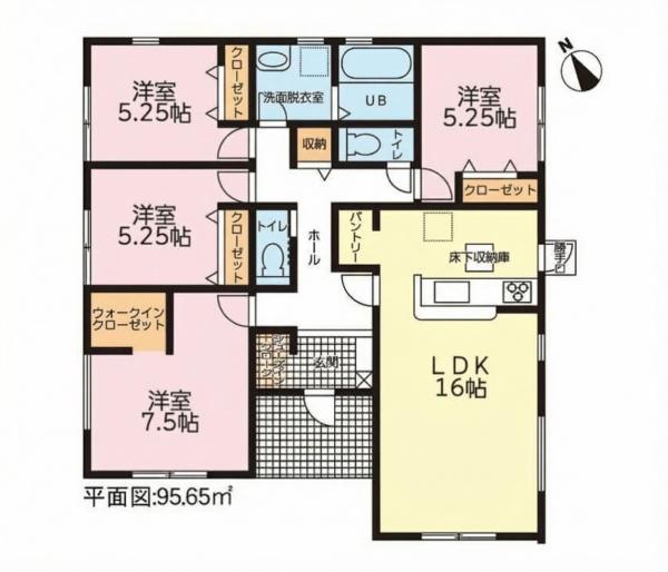 豊橋西幸町第1期 全1棟の間取り画像