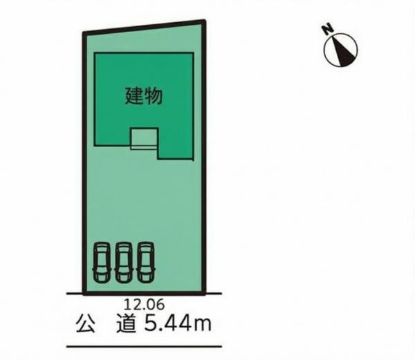 豊橋西幸町第1期 全1棟の区画図画像