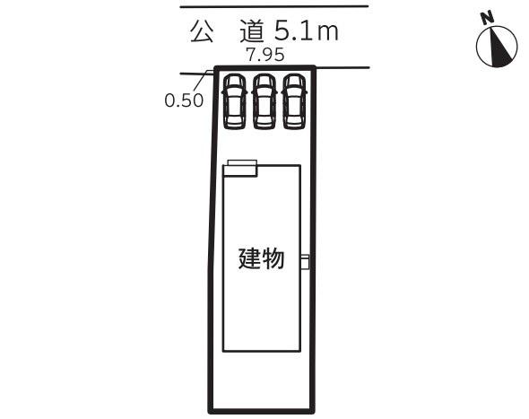 豊橋第27二川町の区画図画像