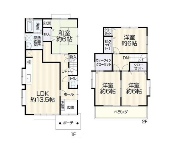 豊橋市飯村北3丁目の間取り画像