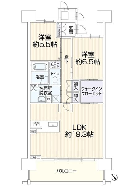 シティライフ豊橋前田町の間取り画像