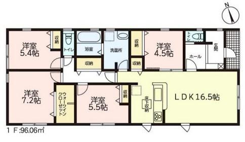 豊川市金屋本町1丁目59期　3号棟の間取り画像