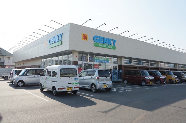 豊橋市新栄町南小向　全1棟のドラッグストア画像
