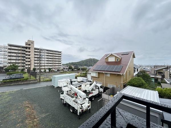 豊橋市大岩町北山の現地からの眺望画像