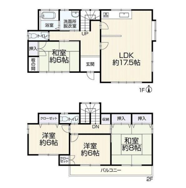 豊橋市豊清町茶屋ノ下の間取り画像