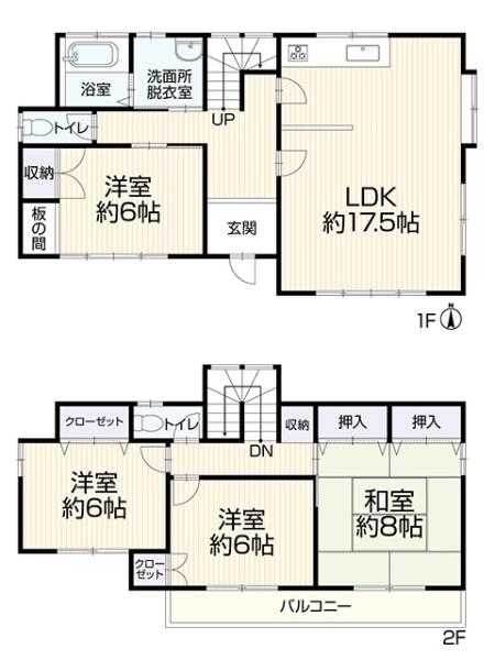 豊橋市豊清町茶屋ノ下の間取り画像