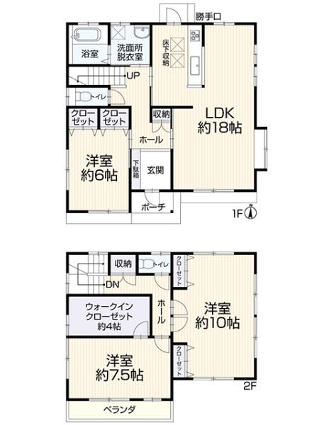 豊橋市野依町古川の間取り画像