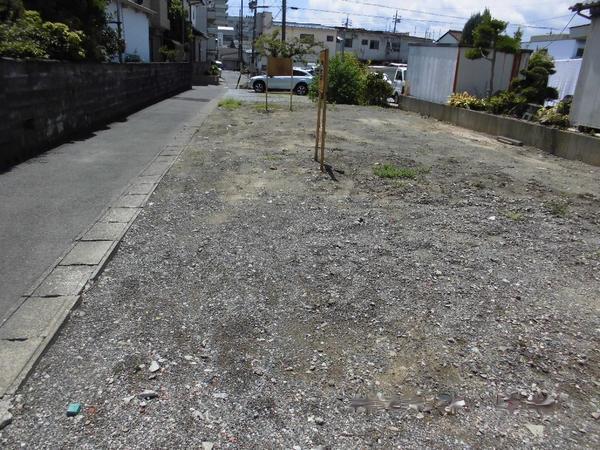 大垣市南頬町3丁目の土地の前面道路含む現地写真画像