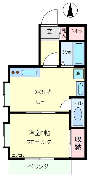 センチュリーチノの間取り画像