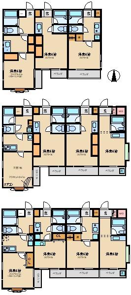 ミナミハイツの間取り画像