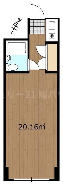 山王アーバンライフの間取り画像