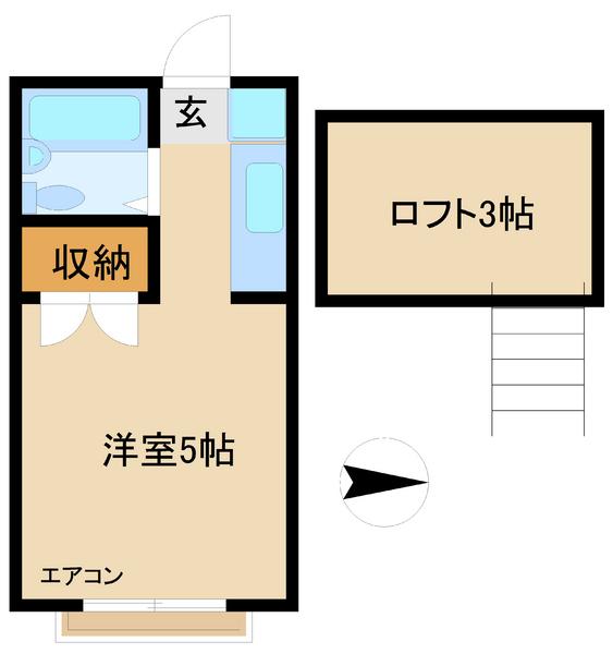 ヴァンガードミギハラの間取り画像