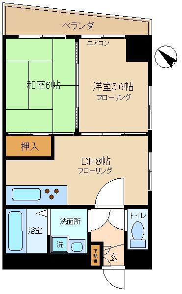 クレセントトミザワの間取り画像