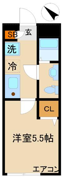 PORTELLEN（ポートエレン）の間取り画像