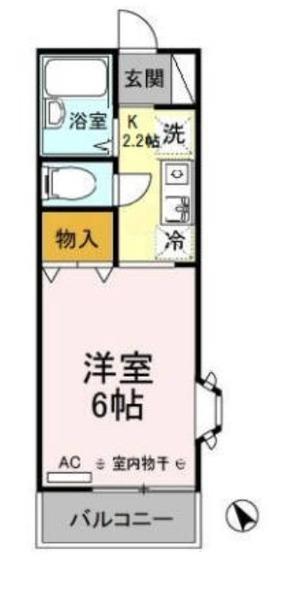 トゥインクルコート大町5番館の間取り画像