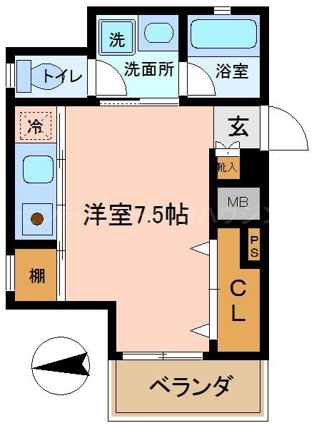 ジェルソミーナの間取り画像