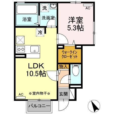 Lavieの間取り画像