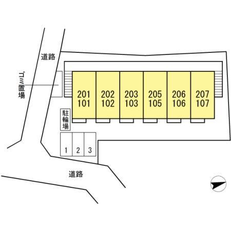 ヴェルドミールの現地案内図画像