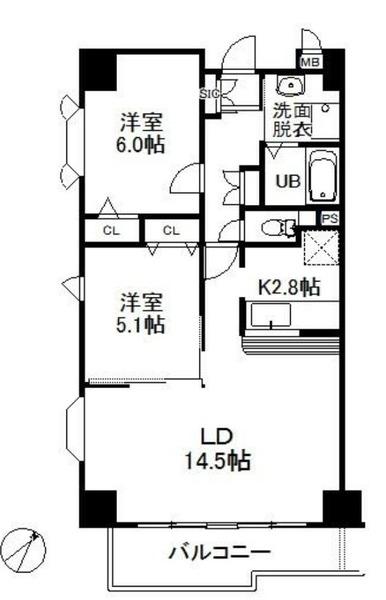 アレグリアの間取り画像