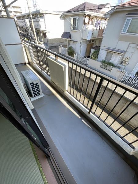 高ひろハイツのバルコニー画像