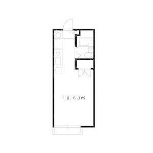 ハビタス調布の間取り画像