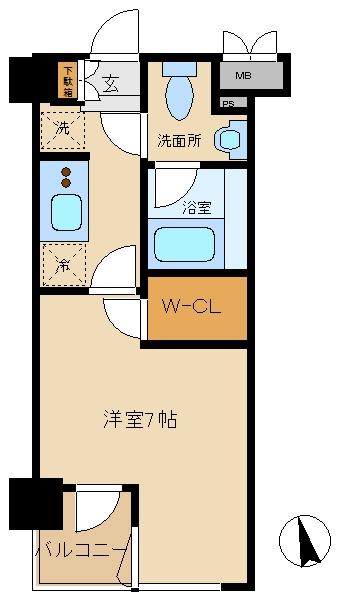 レディアス調布国領の間取り画像