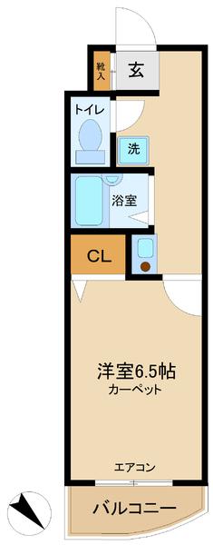 クレセントトミザワの間取り画像