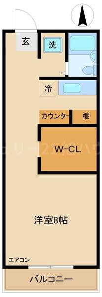エミナンスチノの間取り画像